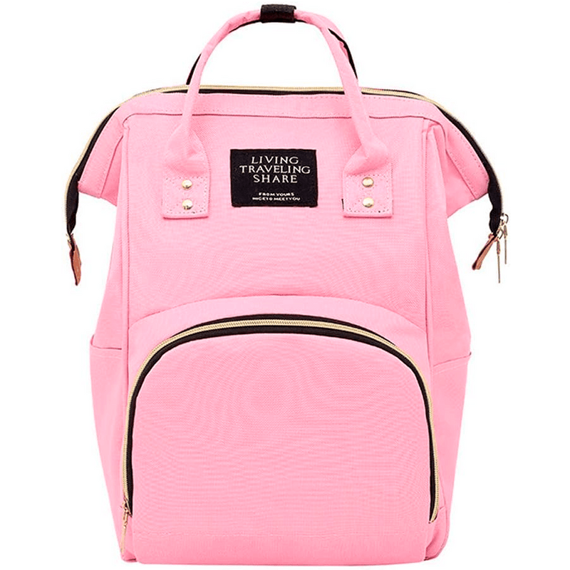 Mochila Maternidade Bolsa Mamãe Bebê Multifunção 40x23 CM - Estilo Lar