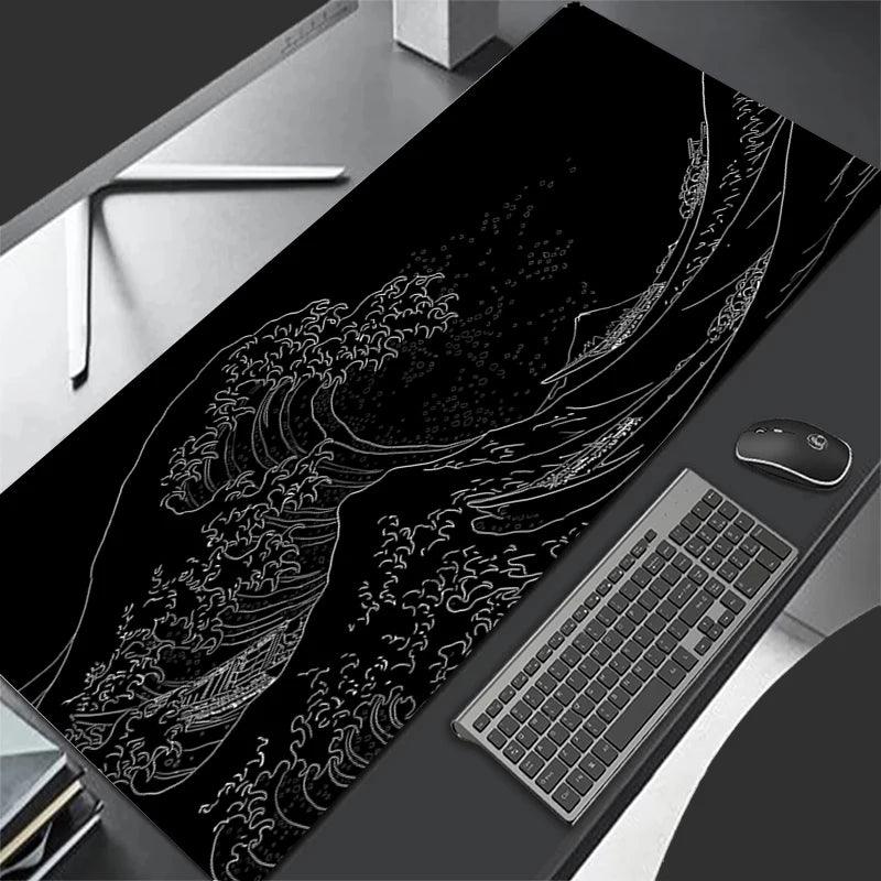 Mousepad Grande para Jogadores e Escritórios - Estilo Lar