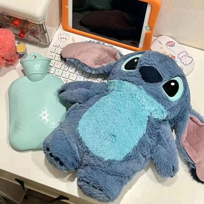 Bolsa de Água Stitch de Pelúcia - Estilo Lar