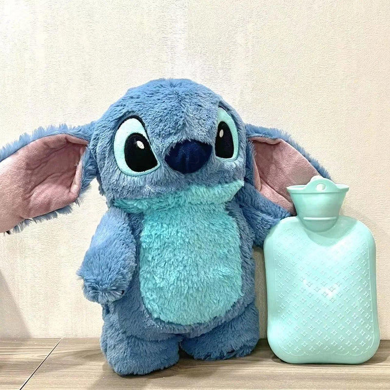 Bolsa de Água Stitch de Pelúcia - Estilo Lar